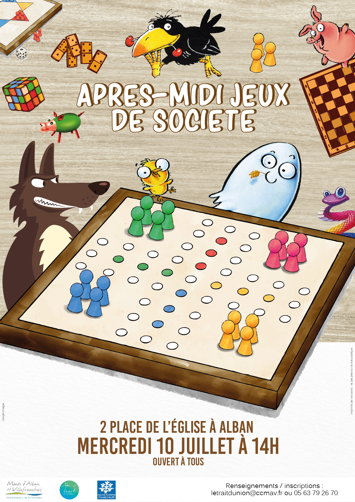 Après-midi jeux de société