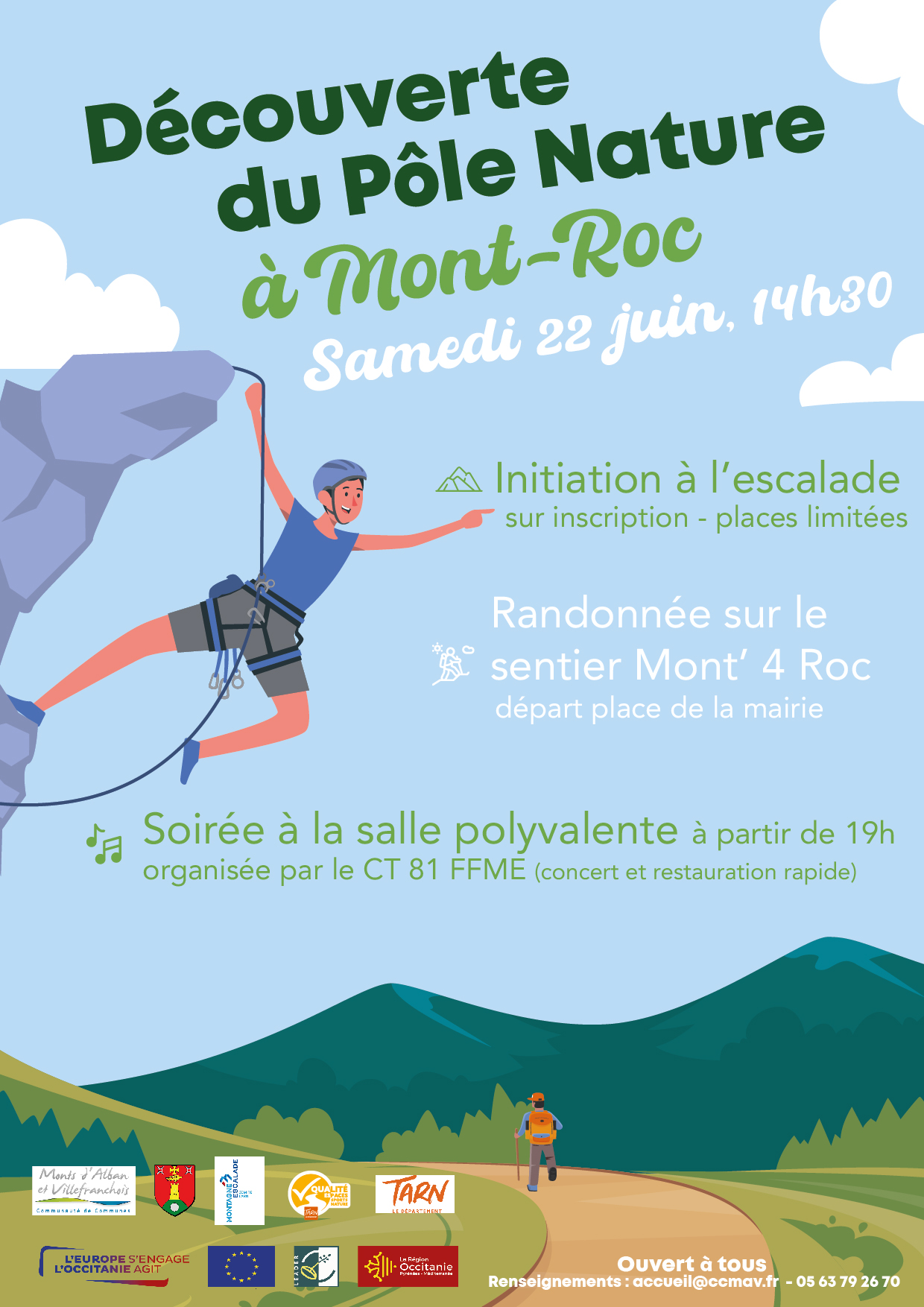 Découverte du pôle nature de Mont-Roc