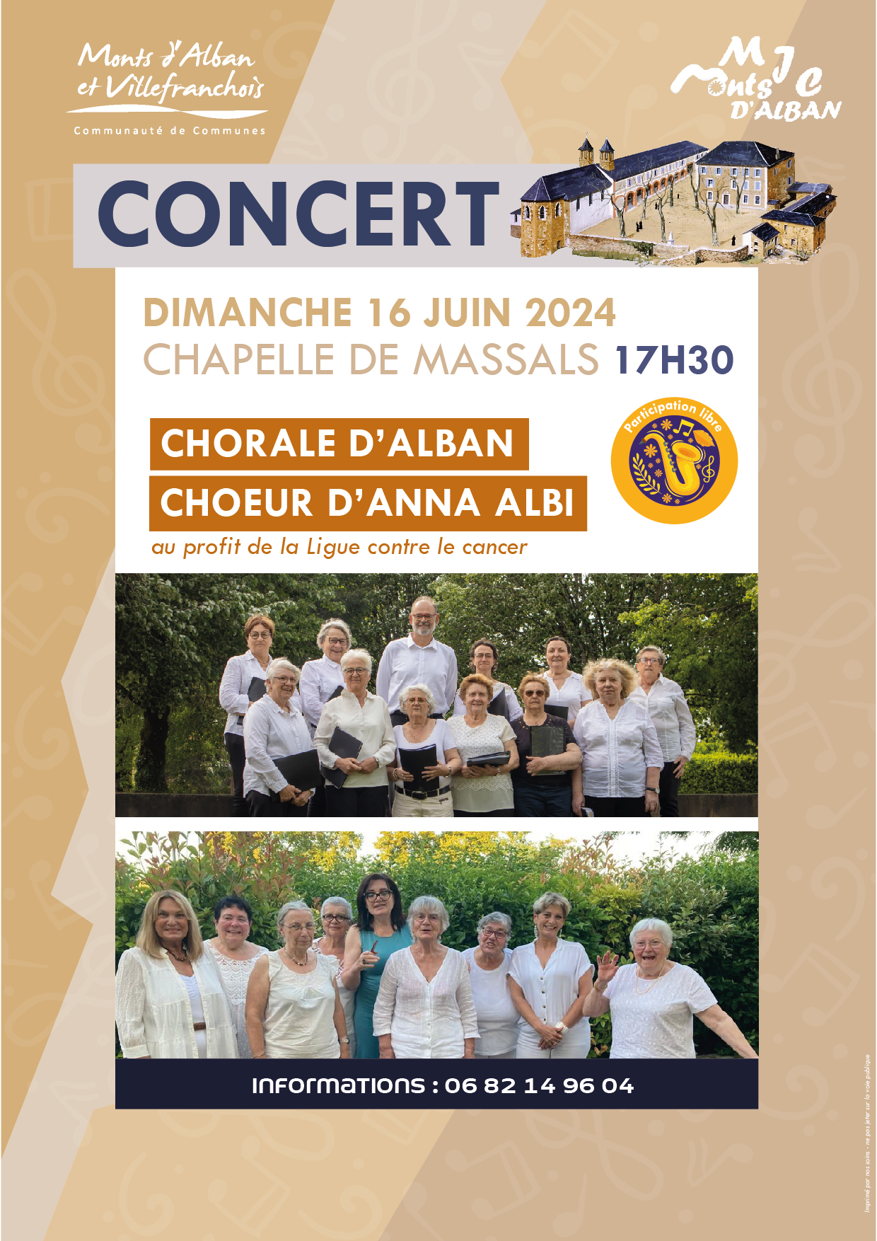 Concert de la chorale d'Alban et du choeur d'Anna d'Albi