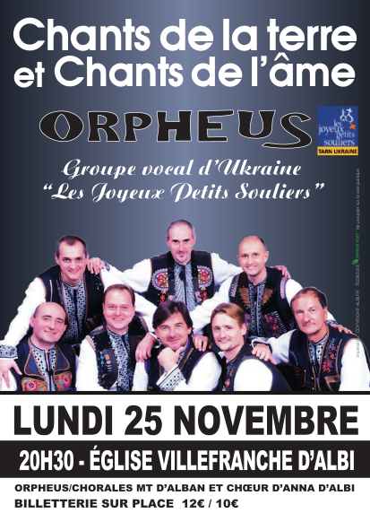 Concert d'Orpheus et du choeur d'Anna d'Albi