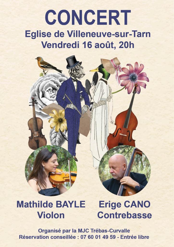 Concert à Villeneuve-sur-Tarn