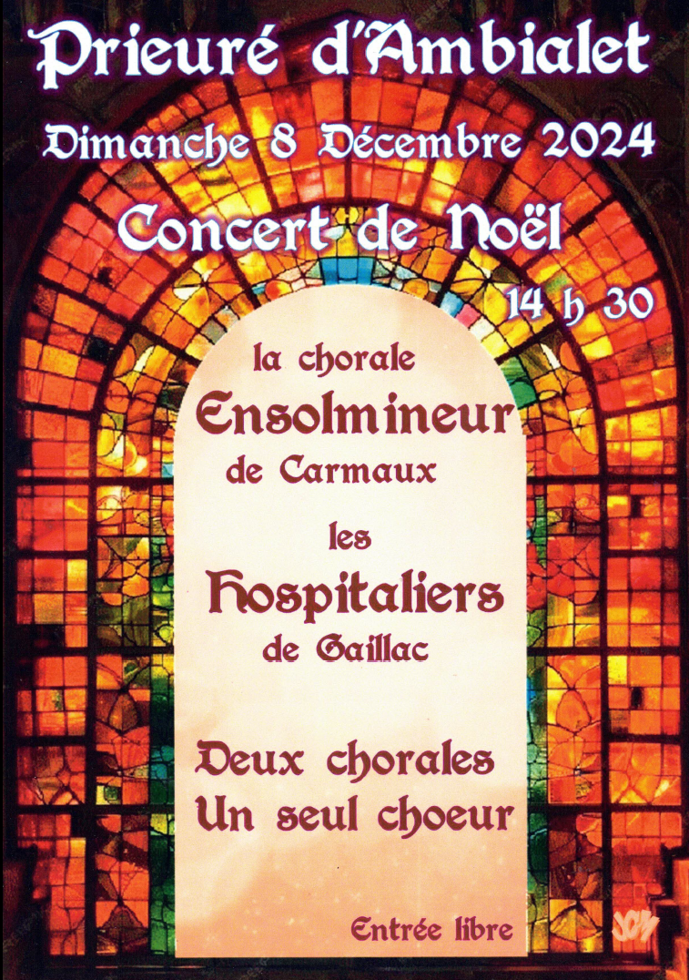 Concert de Noël, à Ambialet