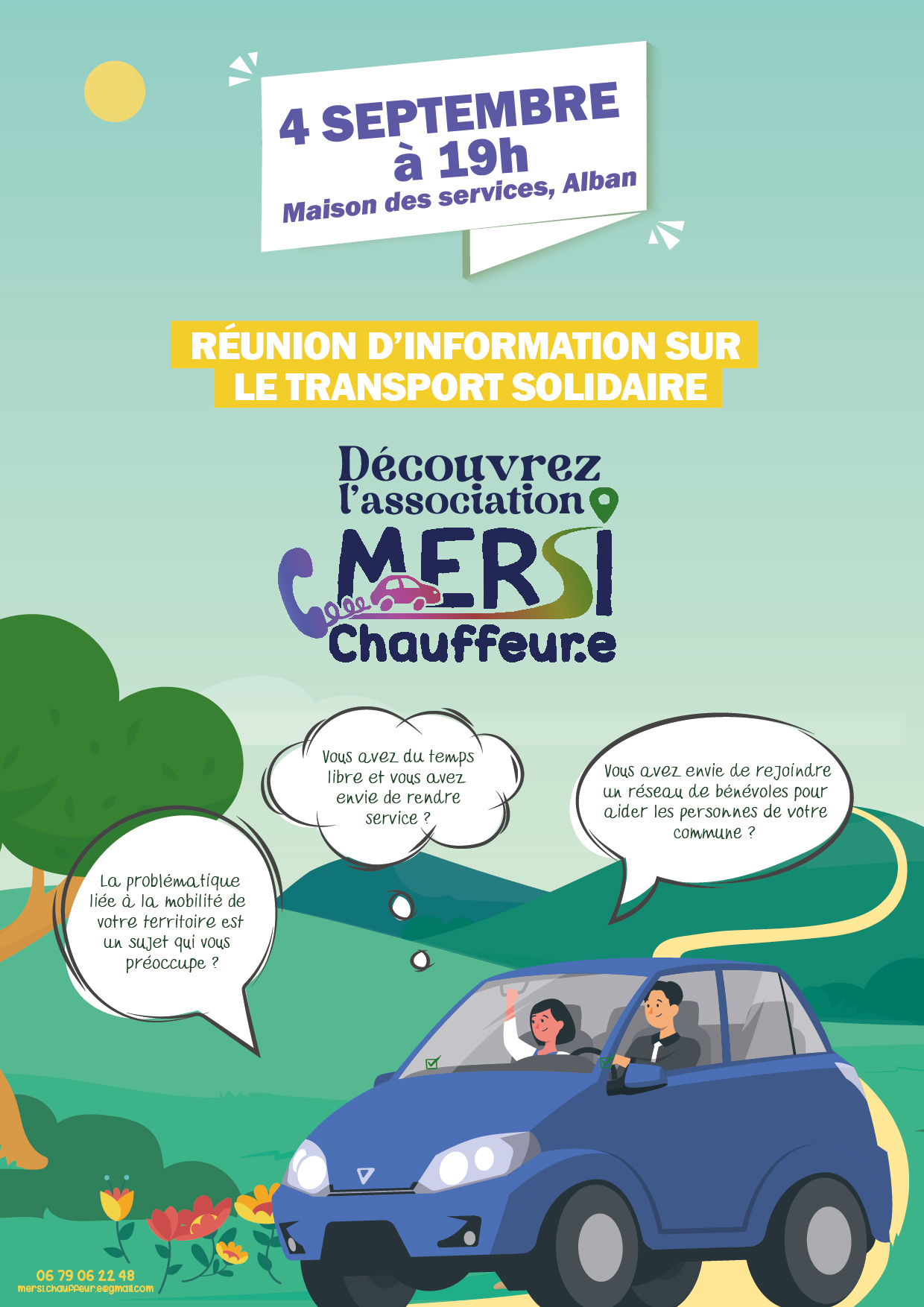 Réunion d'information sur le transport solidaire