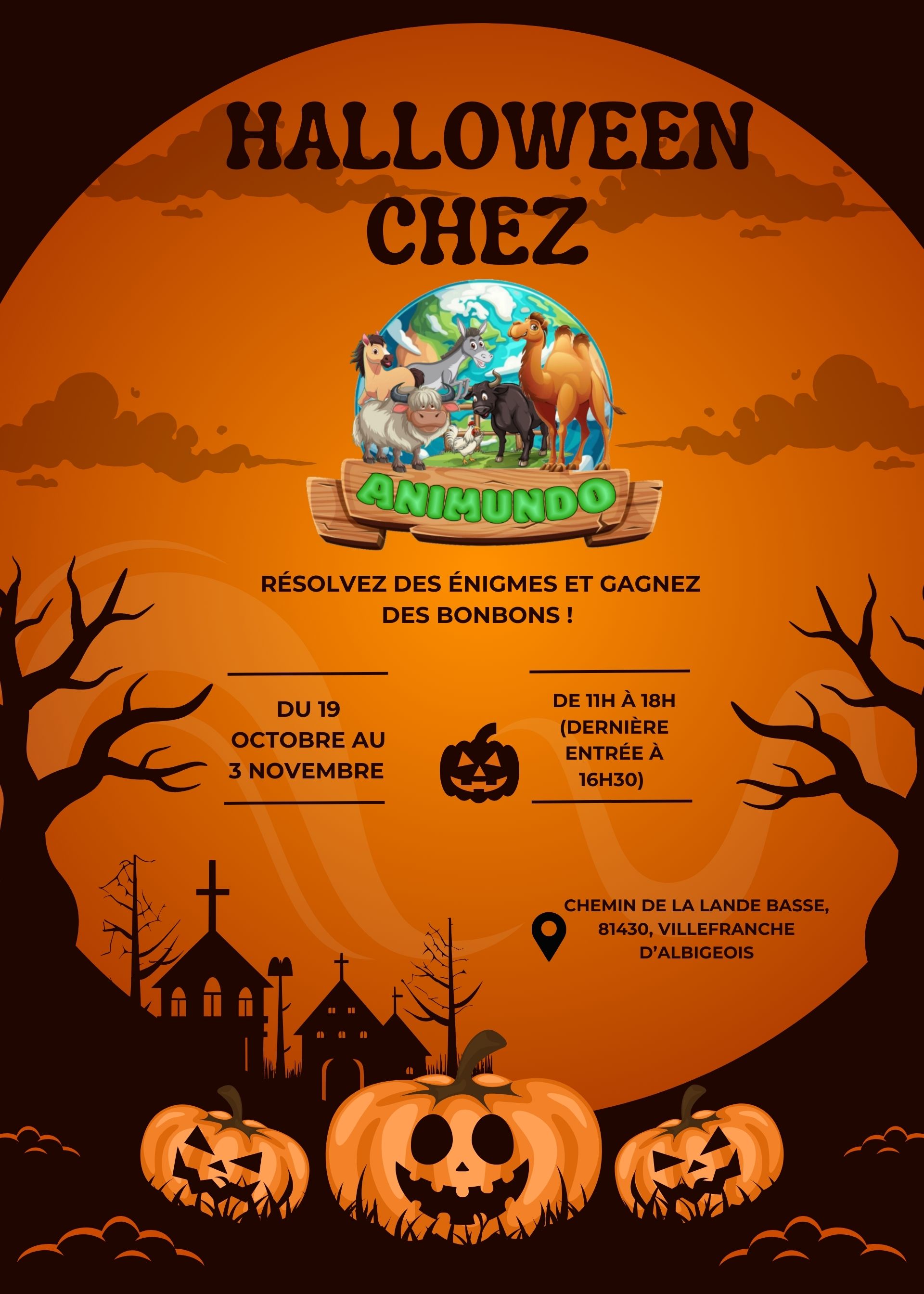 Halloween chez Animundo