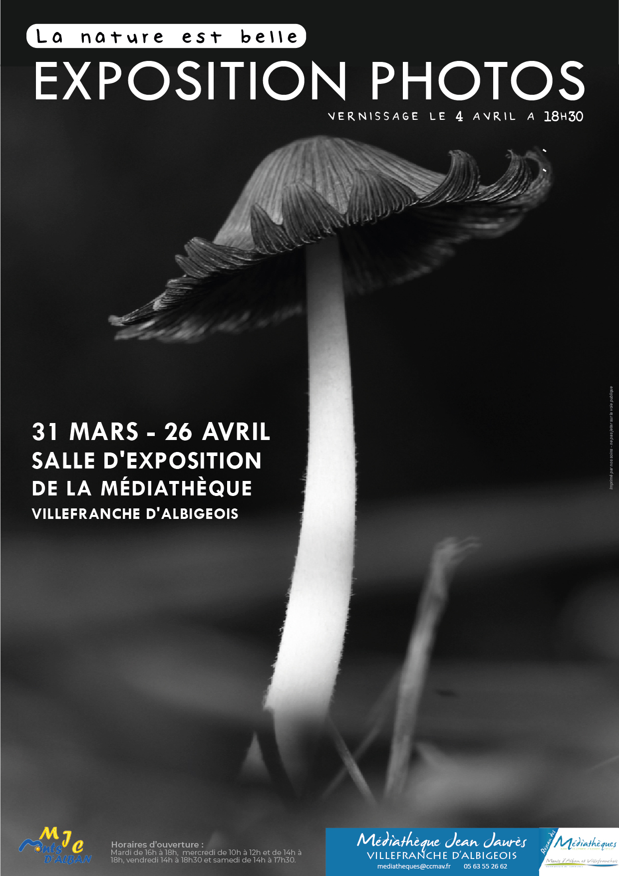 Exposition photos à la médiathèque